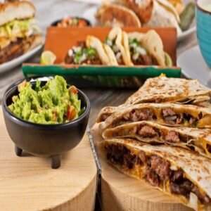 Quesadilla cacera de carne asada
